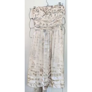 NWOT BCBG strapless Dress